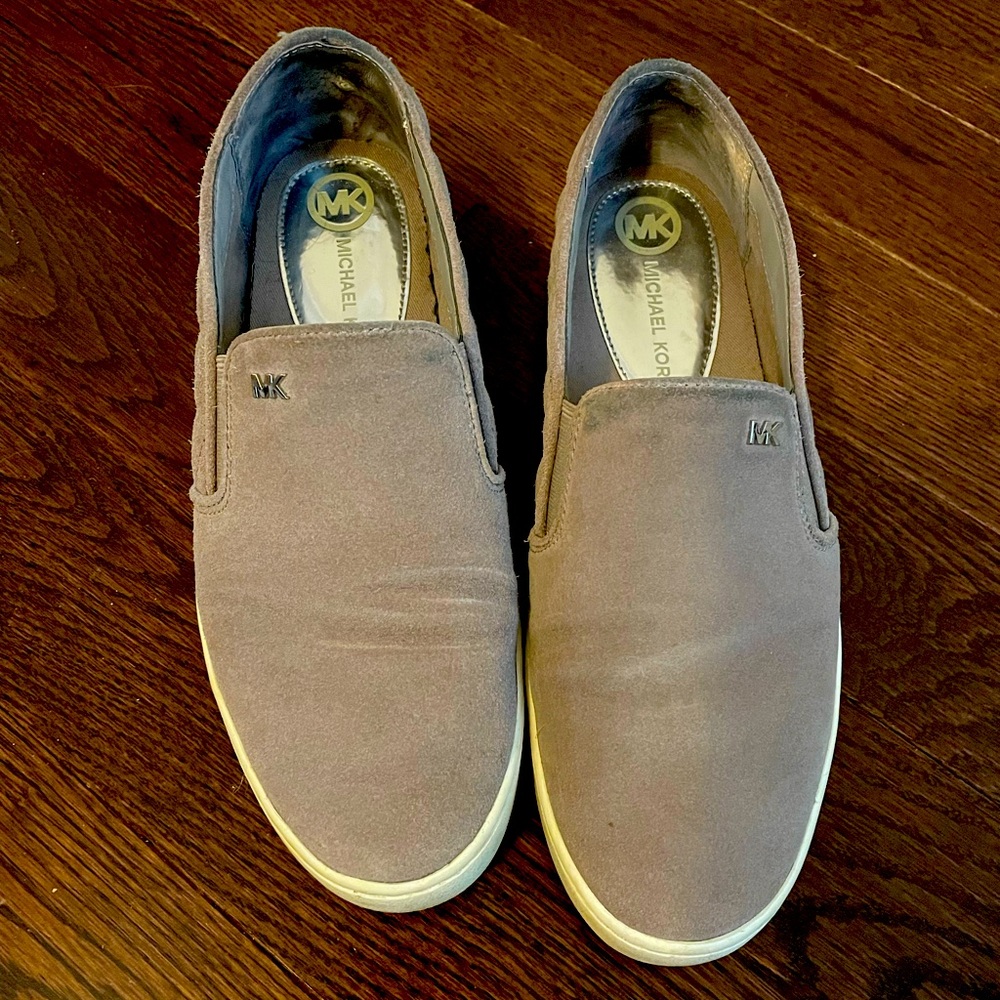 Michael Kors Slide Sneakers- Used but still in good condition. Size 8.5.